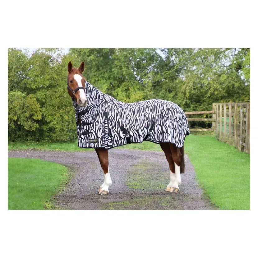 StormX Original Zebra Print Fly Rug